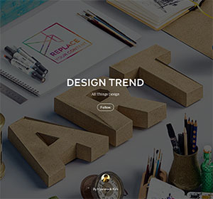 <span>Design Trend</span><i>→</i>