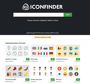 <span>Icon Finder</span><i>→</i>