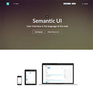 <span>Semantic UI</span><i>→</i>